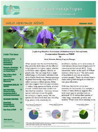 Wild Heritage News Issue 45 Cover