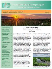 Wild Heritage News Issue 41 Cover
