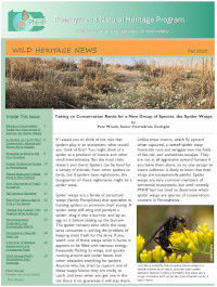 Wild Heritage News Issue 52 Cover
